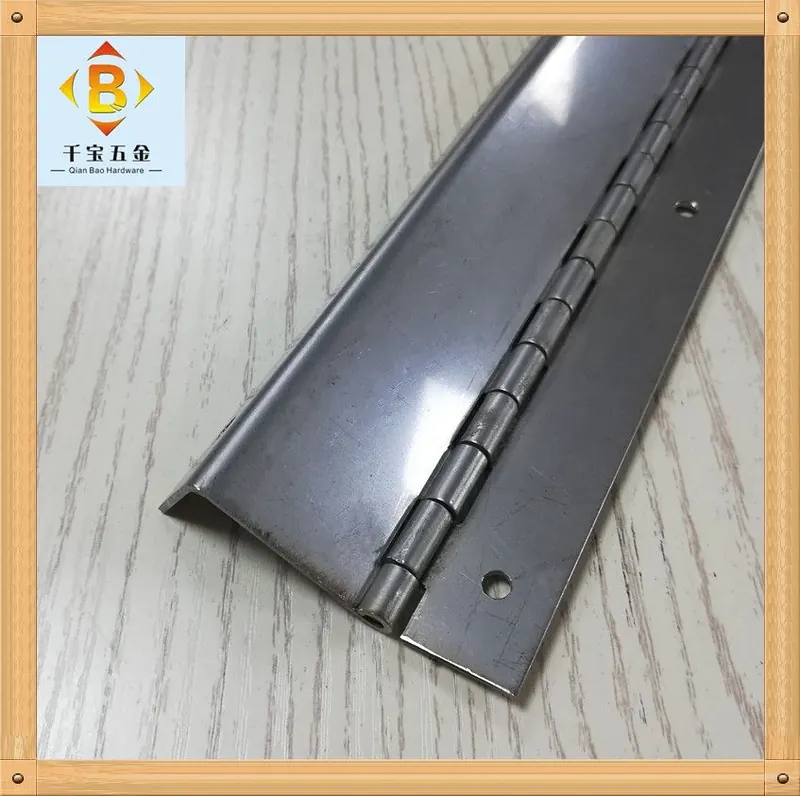 304#201#不锈钢合页折弯*2mm60钢琴铰链车箱长合页