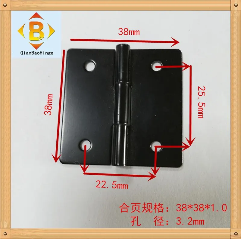 不锈钢38*38*1.0合页 图2