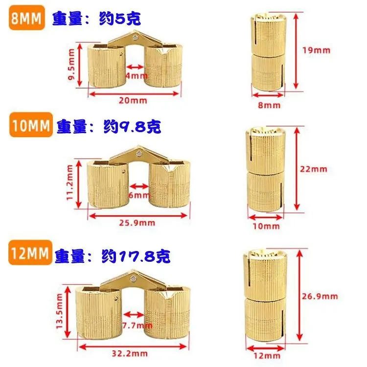 纯铜圆柱合页 图18