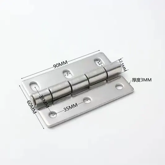 不锈钢铰链1.5寸2寸3寸4寸橱柜小合页门窗加厚 图46