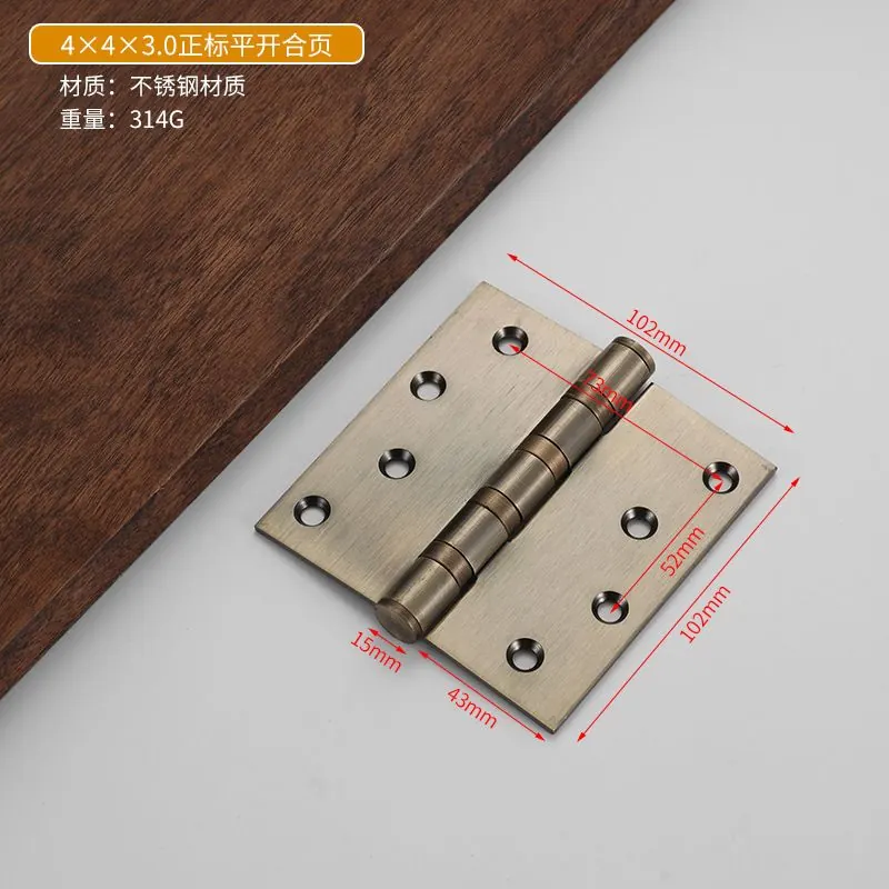 不锈钢平开轴承合页 图24