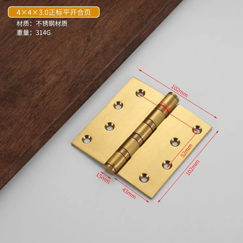 不锈钢平开轴承合页 图29