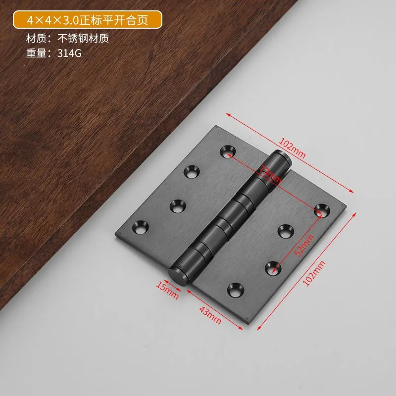 不锈钢平开轴承合页 图36