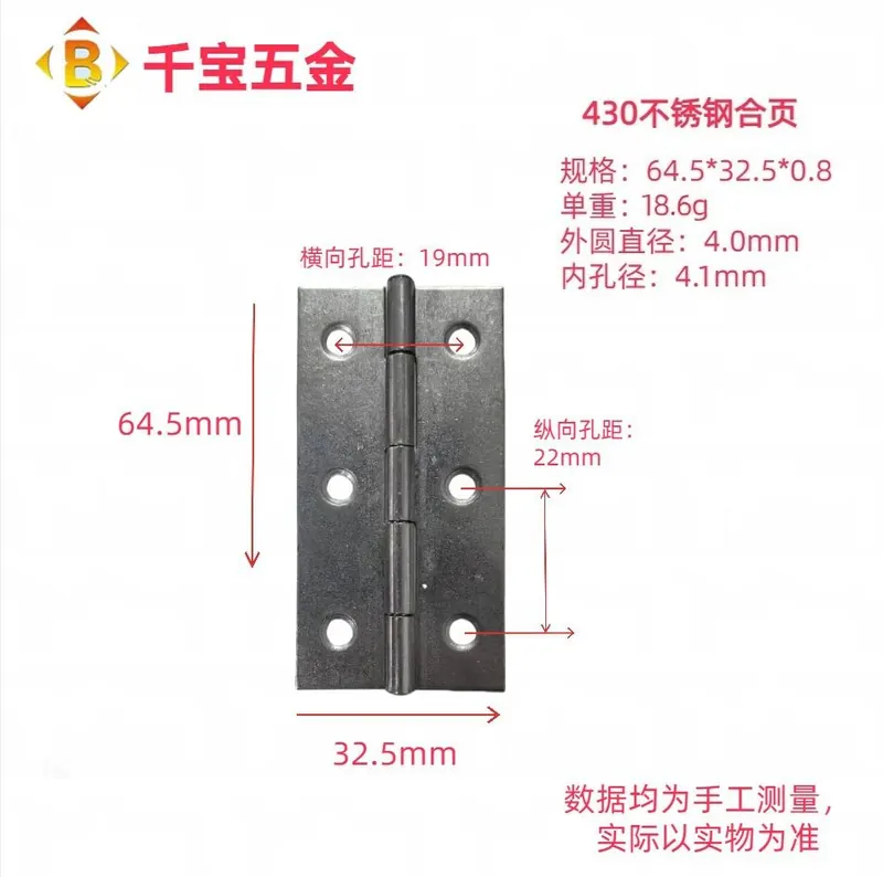 水抛不锈钢合页 图9